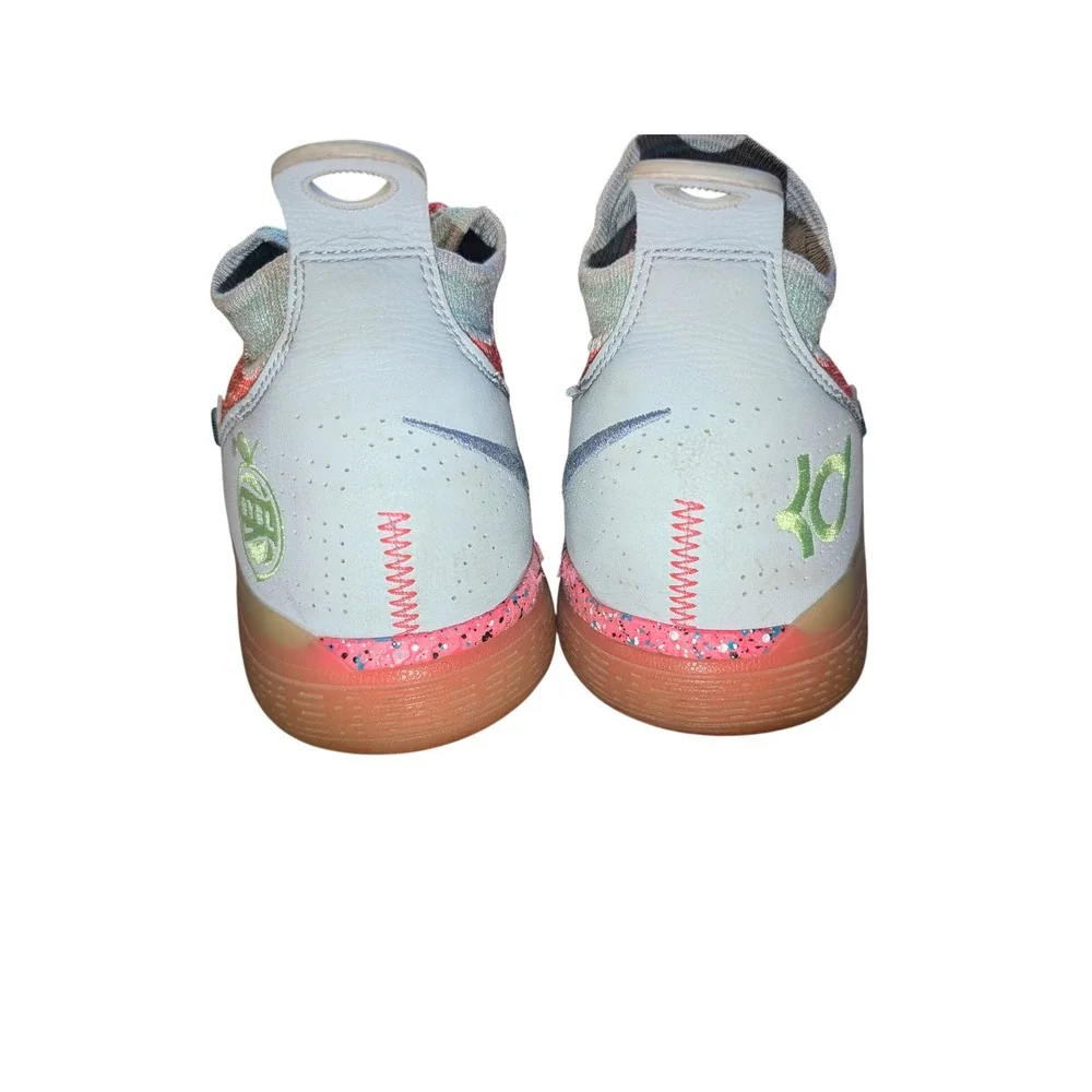 Nike Zoom KD 11 EYBL Peach Jam Hot Punch Lime Blast AO2602-600 Mens Basketball